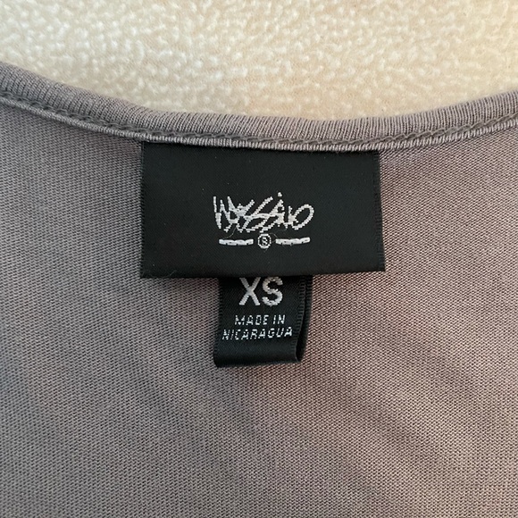 Grey sequined tank top, size XS, $10 - Picture 3 of 3